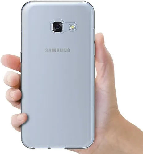 Vista 3 de MaiJin Funda para Samsung Galaxy A5 (2017) A520W (5.2 pulgadas) TPU suave goma gel parachoques transparente contraportada