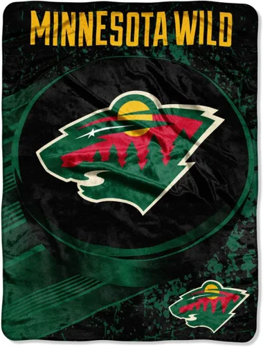 Vista 54 de Northwest NHL Unisex-Adult Micro Raschel Throw Blanket