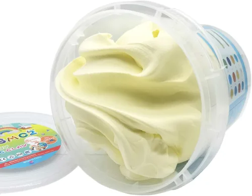 Vista 11 de Arcilla de modelado Air Dry de 10.5 onzas, arcilla mágica ultra ligera, suave, sin grietas, colores primarios para adultos y niños, kit de Negro
