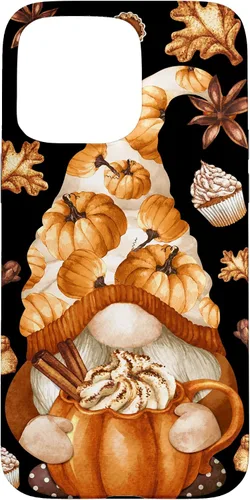 Vista 31 de Cute Fall Yall Pattern Thanksgiving Gnome Love Pumpkin Spice Case for iPhone 17
