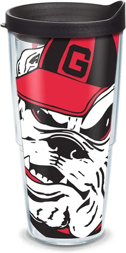 Vista 143 de Vaso térmico con tapa, marca Tervis, Idaho Univ, Transparente