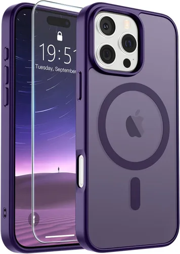 Vista 12 de SUPFINE Funda magnética para iPhone SE 2022 (3ª)/2020 (2ª), iPhone 8 (compatible con MagSafe) (protección contra caídas de grado militar), funda