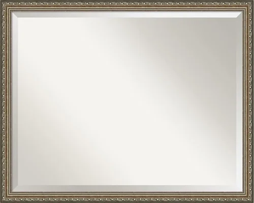 Vista 7 de Amanti Art Bathroom Mirror for Over Sink, Vanity Mirror, Wood Frame, Hangs Horizonally and Vertically, Bathroom Wall Decor, Beveled Edge