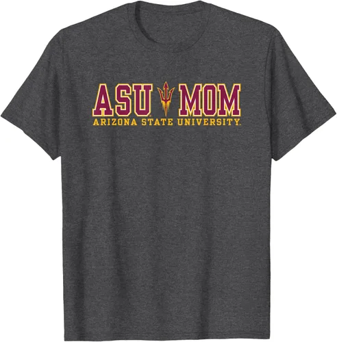 Vista 3 de Camiseta oficial de Arizona State Sun Devils Mom Bold ASU, Negro