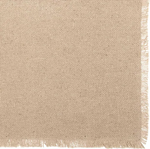 Vista 5 de VHC Brands Farmhouse Holiday - Alfombra de arpillera blanca vintage para mesa y cocina, 13 x 48 pulgadas