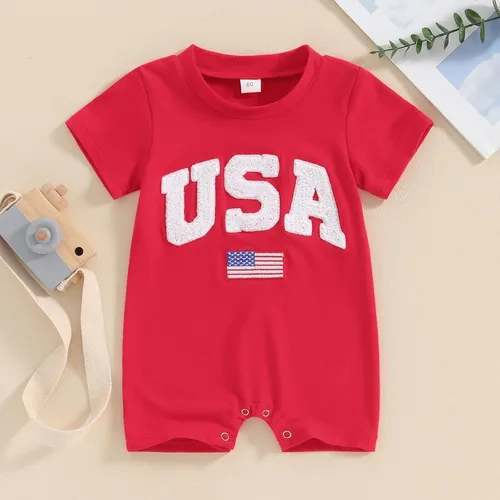 Vista 9 de FYBITBO Ropa de bebé niño niña Santa manga larga mono mameluco recién nacido primera Navidad traje de una pieza