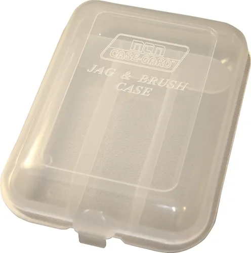 Vista 5 de MTM JAG-00 Jag and Brush Case, 4 Compartments, USA Made, Clear