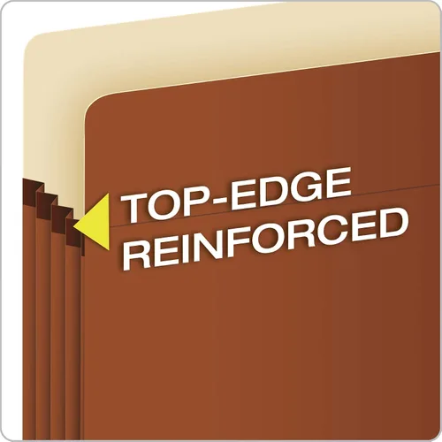 Vista 7 de Pendaflex Bolsillos expandibles para archivos, tamaño carta, cuerda roja y cuerda roja, reforzados con material DuPontTM Tyvek® (1524E-OX + 1534G-OX)
