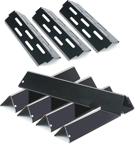 Vista 20 de Deflectores de calor para parrilla Weber Genesis II 300/LX 300, GS4 Genesis ii E-310 ii E-315 ii E/S335 ii se-335 (acero inoxidable 304, ES/410 x 3)