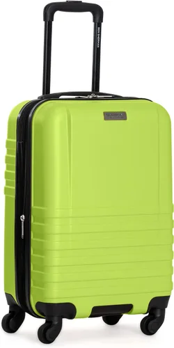 Vista 4 de Ben Sherman Equipaje Hereford vertical de viaje giratorio, Verde (Pepper Green), Maleta vertical de viaje con ruedas Hereford