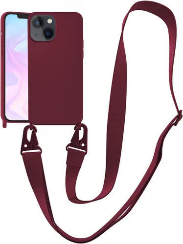 Vista 107 de Funda compatible con iPhone 8 Plus, iPhone 7 Plus/6 Plus/6S Plus con cordón, funda cruzada para iPhone con correa ajustable de silicona para iPhone