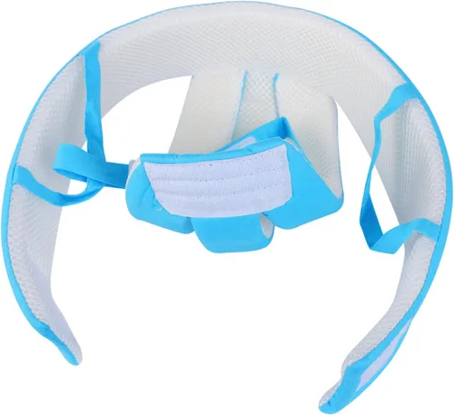 Vista 5 de Protector de cabeza de bebé para caminar, de algodón, sin golpes, protección para la cabeza para gatear, caminar, anticolisión, parachoques