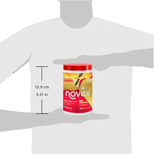 Vista 9 de NOVEX MASCARILLA CAPILAR QUERATINA BRASILEÑA 14 OZ