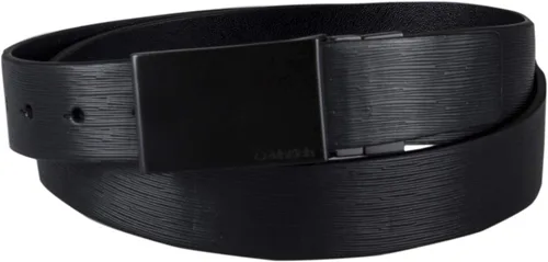 Vista 2 de Calvin Klein Cinturón de vestir con hebilla de placa moderna reversible dos en uno para hombre