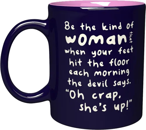 Vista 37 de NM NEXTMUG Taza de cerámica grabada - Of Course I'm Right, I'm Bob - Divertida taza de café de regalo de sarcasmo para amigos, compañeros de clase