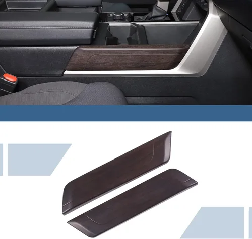 Vista 9 de Cubierta decorativa para panel de engranajes central de automóvil compatible con Toyot @Tundra/Sequoia 2022-2023 Panel de engranajes central