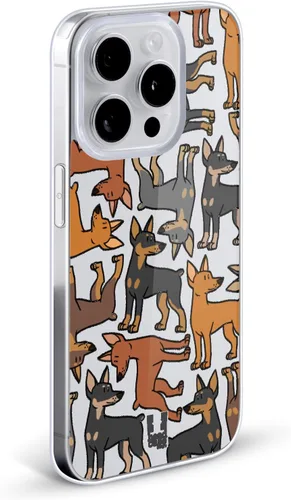 Vista 18 de Head Case Designs Airedale Terrier - Funda de gel suave con 4 patrones de razas de perro [protección de grado militar] compatible con Apple iPhone 7