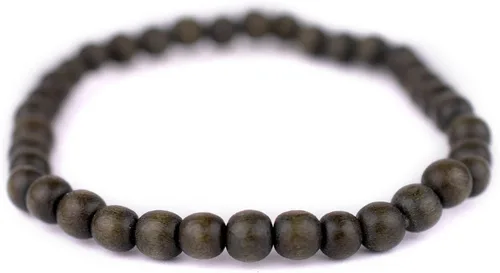 Vista 58 de Pulsera de cuentas de madera