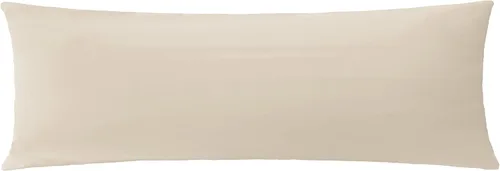 Vista 9 de iMaylex Funda de almohada con cremallera de tela de microfibra cepillada suave, cómoda y ligera, de fácil cuidado, negra, para cuerpo, 20 pulgadas x