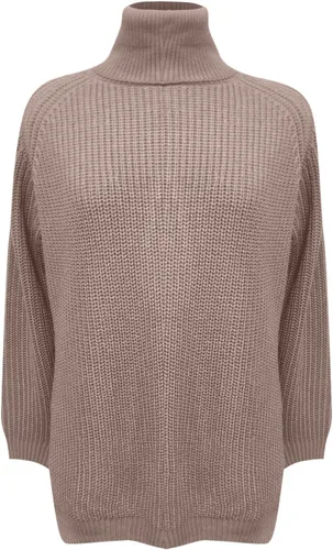 Vista 4 de ChicCrate Suéteres de otoño para mujer, cárdigan de punto grueso con frente abierto, con botones, camisa de manga larga, holgada, tallas grandes
