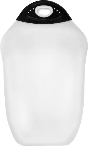 Vista 4 de Dexas Tablas de cortar Chop & Scoop - 11 x 15, 6.5 x 10.5 y 9.5 x 13 pulgadas, color blanco con mango negro
