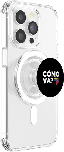 Vista 3 de Venezuela Flag Cómo Va Venezuelan What's Up PopSockets MagSafe PopGrip for iPhone