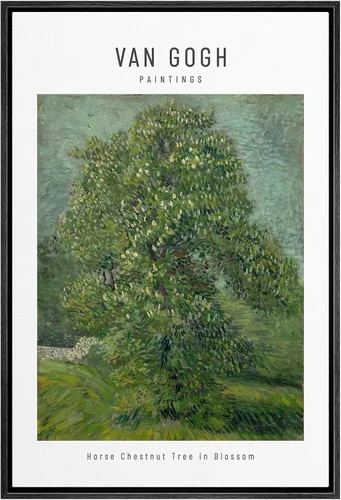 Vista 40 de SIGNWIN Lienzo enmarcado para pared, diseño de Vincent Van Gogh, un par de amantes, naturaleza, ilustraciones de área silvestre, bellas artes