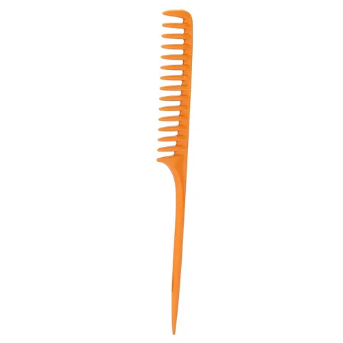 Vista 5 de Peine de cola de rata, práctico peine profesional exquisito para cabello para partición de cabello para resaltar