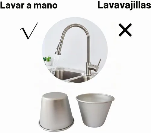 Vista 4 de Paquete de 6 moldes pequeños para popover, molde para pudín de Yorkshire, moldes para hornear profundos de aluminio, molde individual para mini