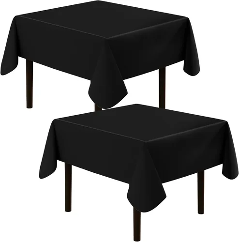 Vista 66 de homing - Mantel cuadrado de vinilo, mantel de plástico impermeable y a prueba de derrames con respaldo de franela, cubierta de mesa fácil de limpiar