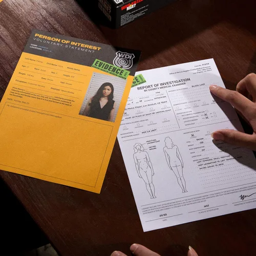 Vista 6 de What DO You Meme? Quién mató a Mia: un moderno juego de misterio de asesinato Juegos de resolución de crímenes verdaderos para adultos, averigua