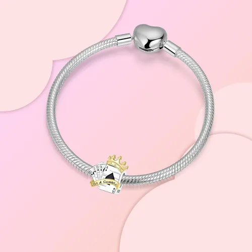 Vista 202 de Abalorios de plata de ley 925 con letras de la A ~ Z, para pulseras, collares, Día de San Valentín, Día de la Madre, joyería regalos para mujeres