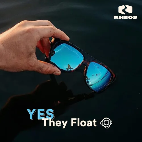 Vista 4 de Rheos Eddies - Gafas de sol polarizadas flotantes 100% protección UV Navegación y pesca Deportes acuáticos Antideslumbrante Hombres