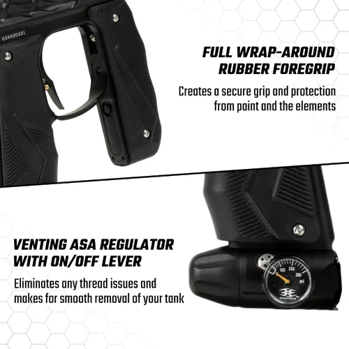 Vista 5 de HK Army Empire Mini GS - Marcador electrónico de paintball (negro)