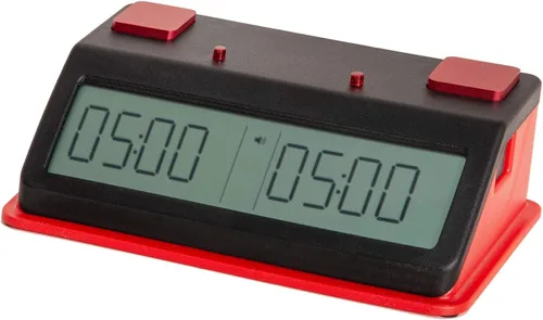 Vista 3 de Tap N Set - Reloj digital de ajedrez (botón - azul y azul)
