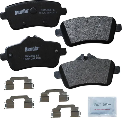 Vista 55 de Bendix Priority1 CFC154 - Juego de pastillas de freno de disco para Avanti II, Century, LeSabre, Regal, Riviera, chasis comercial, DeVille