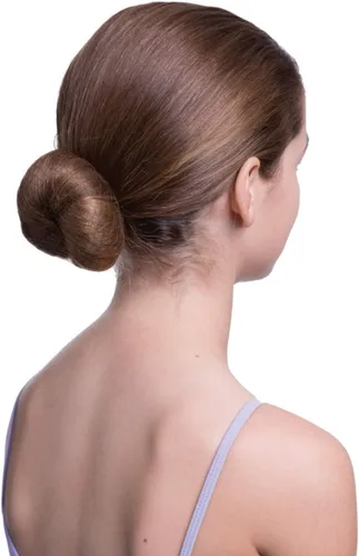 Vista 3 de Bloch Redes para el cabello unisex para adultos, paquete de 3, Marrón oscuro