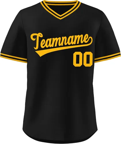 Vista 41 de KXK - Camiseta de béisbol personalizada con nombre y número cosidos, estilo Hip Hop, con cuello en V, atlética, para hombres, mujeres y jóvenes