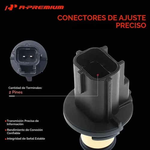 Vista 4 de A-Premium Sensor de temperatura del refrigerante del motor compatible