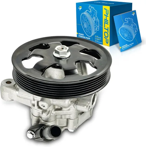 Vista 195 de PHILTOP 215345 Bomba de dirección asistida con polea, apta para Corolla 2003-2008; Matrix; Vibe, Reemplazar OE 215345, 4236, 4236C, 4431002101