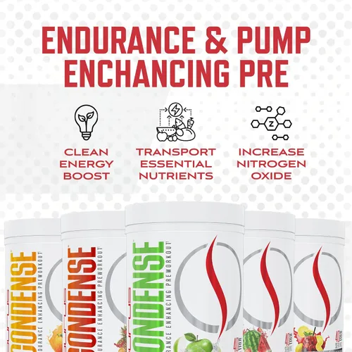 Vista 4 de Purus Labs CONDENSE - Polvo de preentrenamiento, 40 porciones (manzana verde crujiente)