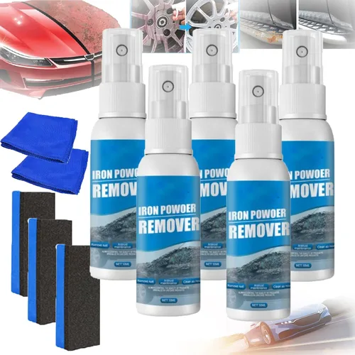 Vista 14 de RJDJ Spray de eliminación de óxido para automóvil, limpiador de pintura de metal, removedor de óxido, limpiador multifuncional de hierro