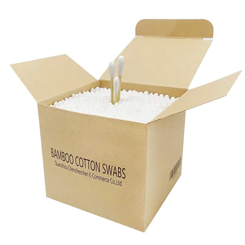 Vista 3 de Hisopos de algodón con palos de madera/brote de algodón biodegradable 1125pcs