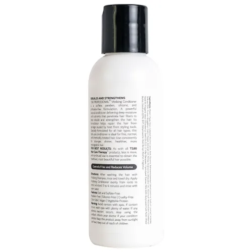 Vista 2 de Vitalizing Hair Conditioner – Control de encrespamiento vegano para todo tipo de cabello – Nutrición natural para el cabello sin sulfatos, parabenos