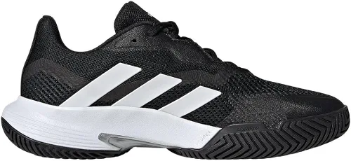 Vista 3 de adidas Courtjam Control - Tenis para mujer, Core BlackCloud WhiteSilver Metall