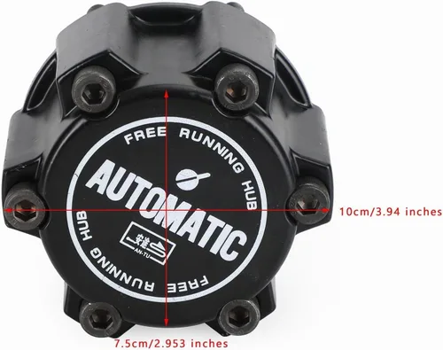 Vista 4 de Bloqueo de cubo de rueda de funcionamiento libre 28 estrías compatible con Nissan Frontier X-Terra Navara D22 2.4 3.3L 1998-2003#
