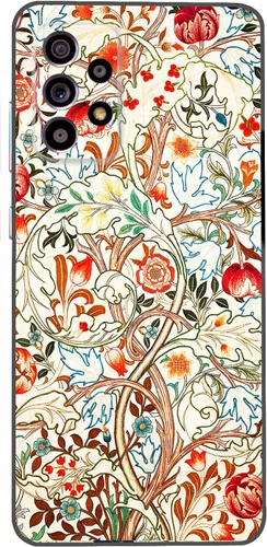 Vista 20 de Berkin Arts Funda de silicona compatible con Samsung Galaxy A52 5G 4G/A52S 5G con diseño antideslizante, color amarillo, romántico, Luv San