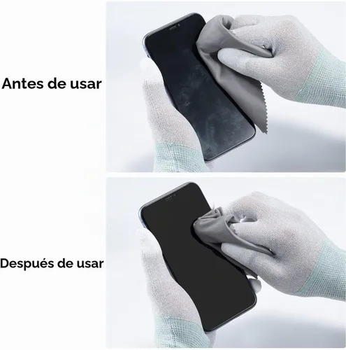 Vista 6 de K&F CONCEPT Paño de limpieza de lentes de microfibra X6,Limpieza de alta