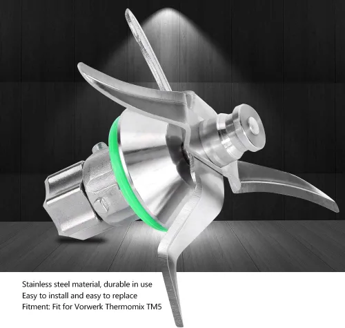 Vista 5 de Accesorios de repuesto de cuchilla de licuadora de acero inoxidable de grado alimenticio para Vorwerk Thermomix TM5 Accesorios de piezas