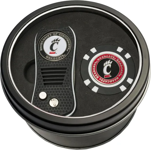Vista 48 de Team Golf NCAA - Juego de regalo de lata unisex para adultos con herramienta Switchfix Divot y chip de golf